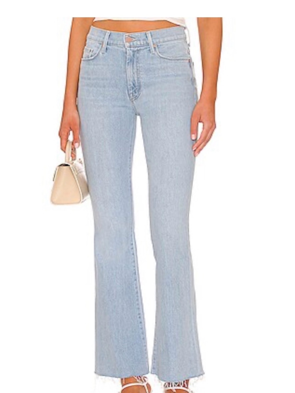 MOTHER The Weekender Fray, size 26.